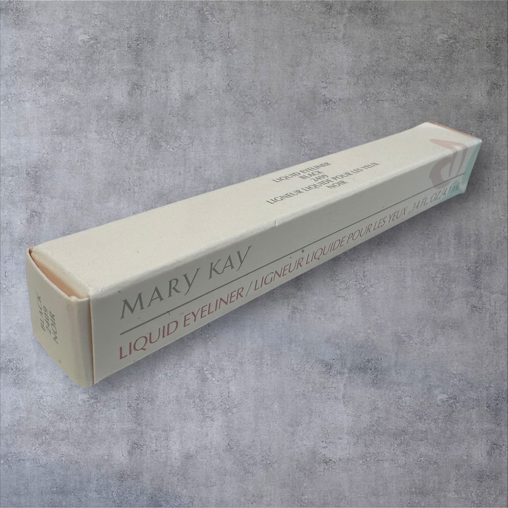 Mary Kay Liquid Eyeliner Women 0.14oz‎ Black New 2409 Noir Long Lasting